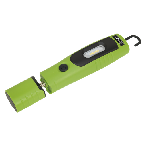 [LED3602G] Rechargeable 360° Inspection Lamp 4W & 3W SMD LED - Green