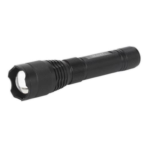 [LED449] Rechargeable Aluminium Torch with Adjustable Focus 10W SMD LED