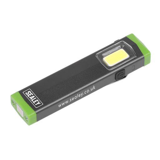 [LED500SB] Mini Super Beam Aluminium Hand Torch 3W COB LED
