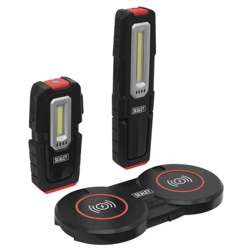 [LEDWCBCOMBO4] Inspection Light with Double Wireless Charging Base 3W & 5W COB LED