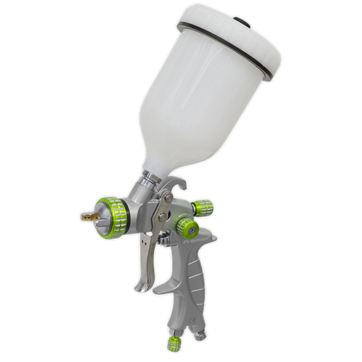 [LVLP01] Premier Professional LVLP Gravity Feed Spray Gun 1.4mm Set-Up