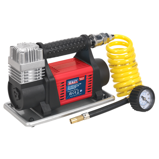 [MAC04] Heavy-Duty Tyre Inflator/Mini Air Compressor 12V