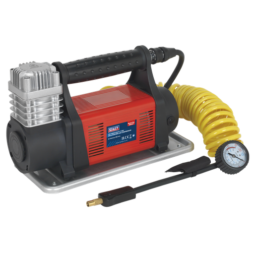 [MAC07] Heavy-Duty Tyre Inflator/Mini Air Compressor 12V