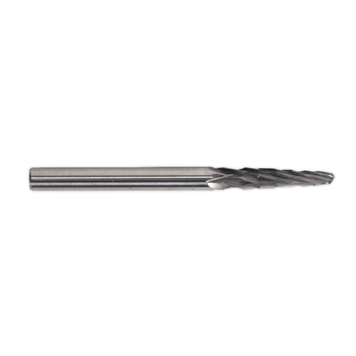 [MCB004] Micro Carbide Burr Ball Nose Taper 3mm - Pack of 3