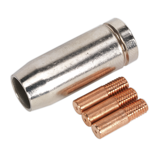 [MIG953] Conical Nozzle x 1 Contact Tip 0.6mm x 3 MB14