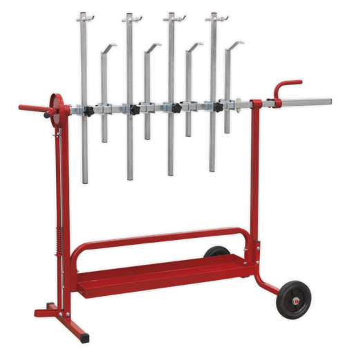 [MK62] Universal Mobile Rotating Panel Stand