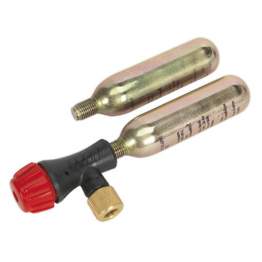 [MS087] Motorcycle CO2 Emergency Tyre Inflator Kit