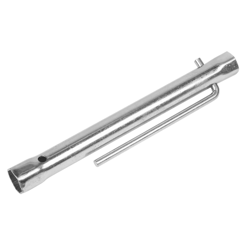 [MS157] Long Reach Double End Spark Plug Box Spanner with L-Bar 16/18mm