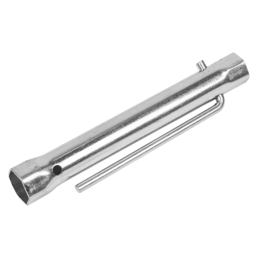 [MS161] Long Reach Double End Spark Plug Box Spanner with L-Bar 18/21mm