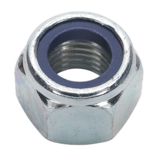 [NLN16] Zinc Plated Nylon Locknut M16, DIN 982 - Pack of 25
