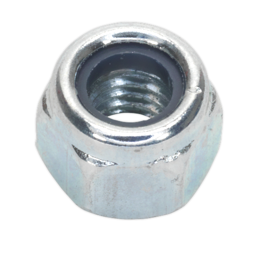[NLN6] Zinc Plated Nylon Locknut M6, DIN 982 - Pack of 100