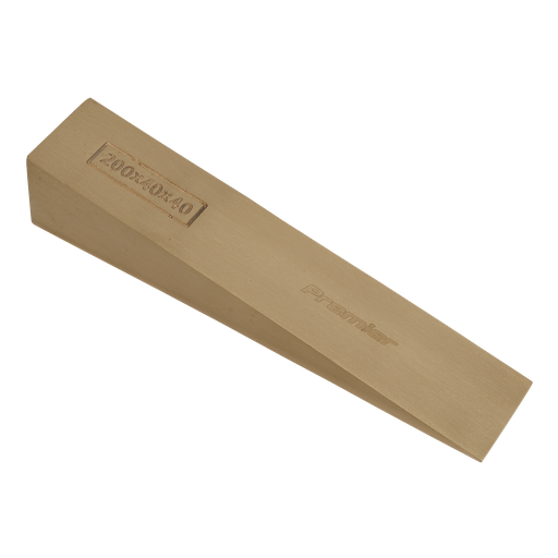 [NS122] Premier Non-Sparking Wedge 200 x 40 x 40mm