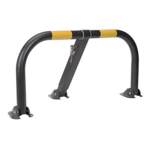 [PB298] Triple Leg Parking Barrier with Integral Lock