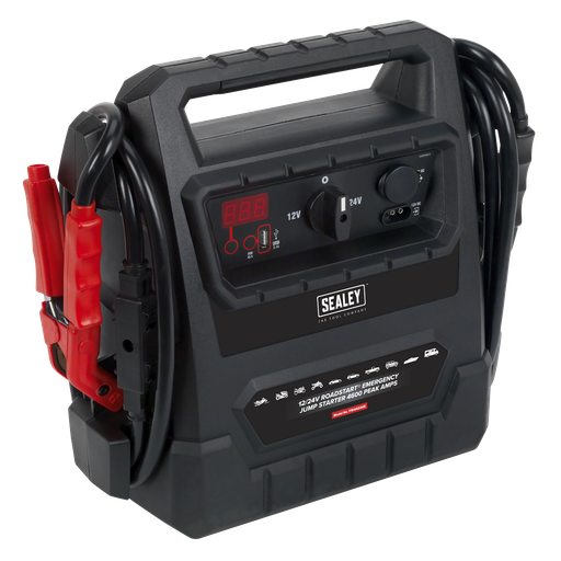 [PBI4424GS] 12/24V RoadStart® Emergency Jump Starter 4600 Peak Amps - DEKRA Approved