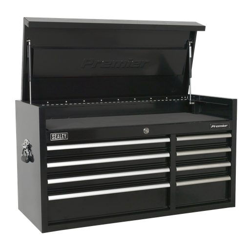 [PTB104008] Premier™ Heavy-Duty Extra-Wide Topchest 8 Drawer 1040mm - Black