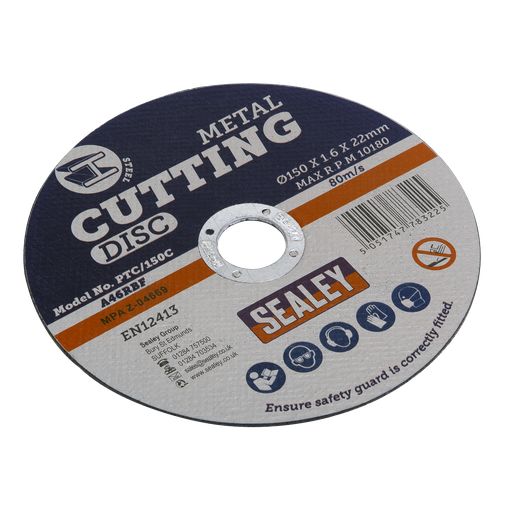 [PTC/150C] 150 x 1.6mm Cutting Disc 22mm Bore