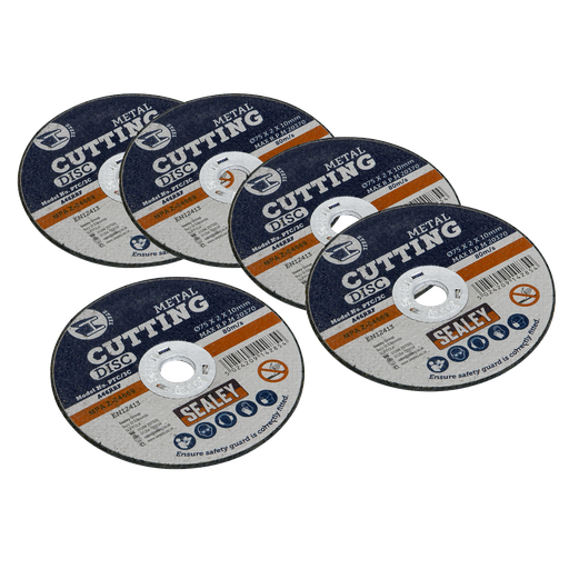 [PTC/3C5] 75 x 2mm Cutting Disc 10mm Bore - Pack of 5