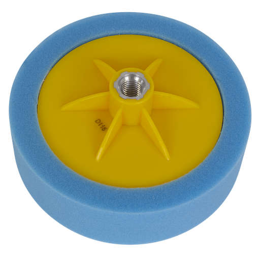 [PTC/CH/M14-B] 150 x 50mm Buffing & Polishing Foam Head M14 x 2mm - Blue/Medium