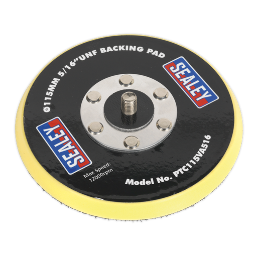 [PTC115VA516] 115mm Backing Pad Hook-and-Loop 5/16"UNF