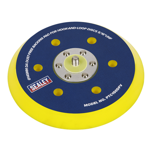 [PTC150DFV] 145mm DA Dust-Free Backing Pad for Hook-and-Loop Discs 5/16"UNF
