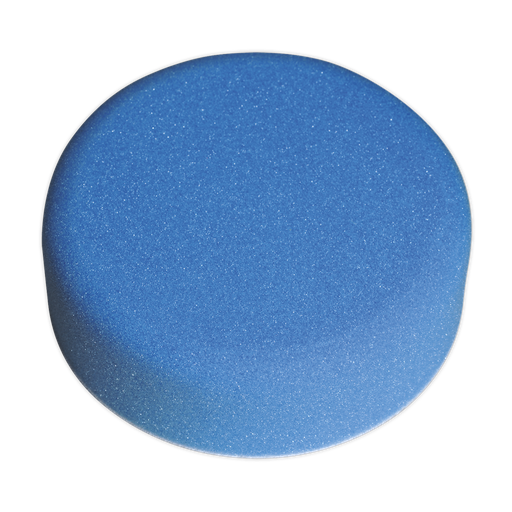 [PTCCHV150B] Hook-and-Loop Buffing & Polishing Foam Head 150 x 50mm - Blue/Medium
