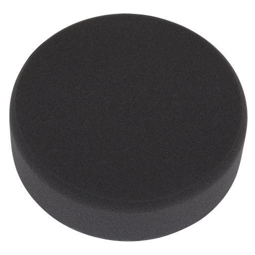 [PTCCHV150P] Hook-and-Loop Buffing & Polishing Foam Head 150 x 50mm - Black/Soft
