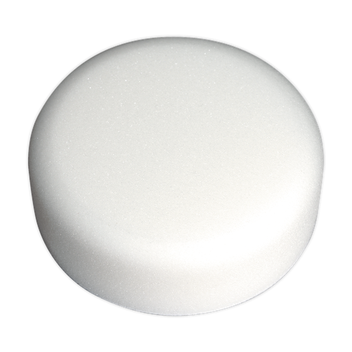 [PTCCHV150W] Hook-and-Loop Buffing & Polishing Foam Head 150 x 50mm - White/Dense