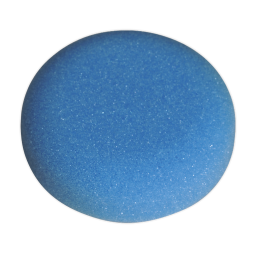 [PTCCHV79B] Hook-and-Loop Buffing & Polishing Foam Head 80 x 25mm - Blue/Medium