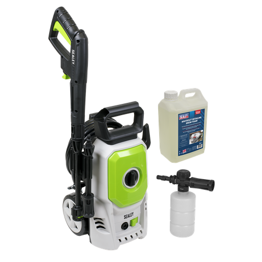 [PW1610COMBO] Pressure Washer with Snow Foam 100bar 390L/hr