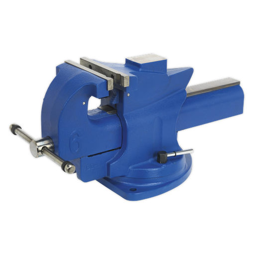 [QAV150] Quick Action Cast Iron Vice with Swivel Base 150mm