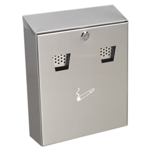 [RCB02] Wall-Mounting Cigarette Bin Stainless Steel