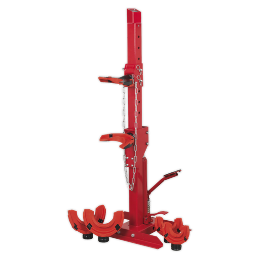 [RE2311] Coil Spring Hydraulic Compressing Station with Gauge 2000kg Capacity