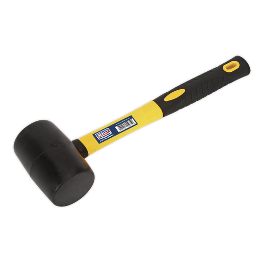 [RMB100] Premier Rubber Mallet with Fibreglass Shaft 1lb