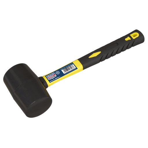 [RMB150] Premier Rubber Mallet with Fibreglass Shaft 1.5lb
