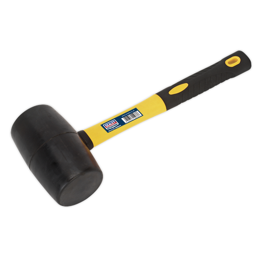 [RMB200] Premier Rubber Mallet with Fibreglass Shaft 2lb