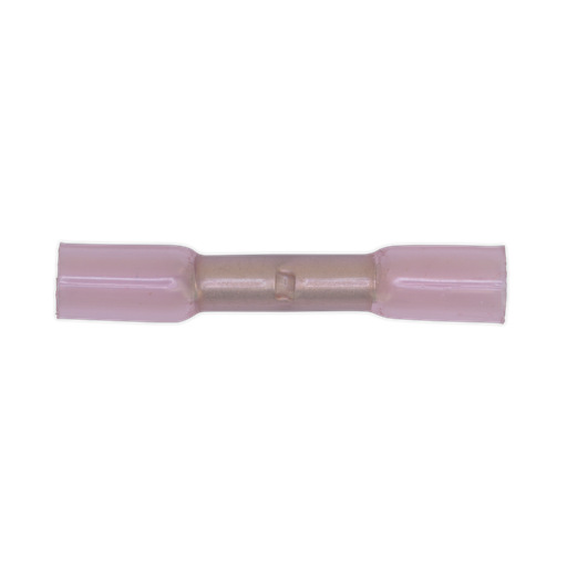 [RTSB100] Heat Shrink Butt Connector Terminal 4.8mm, Red - Pack of 100