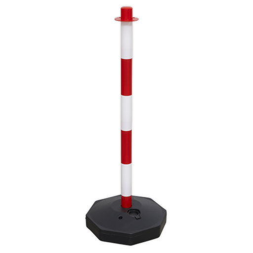 [RWPB01] Red/White Post with Base