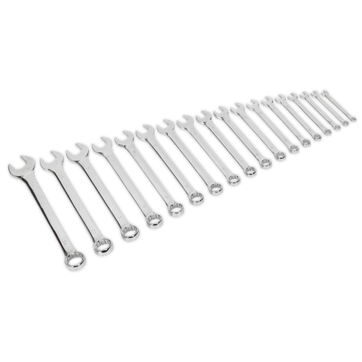 [S01052] Siegen Combination Spanner Set 18pc