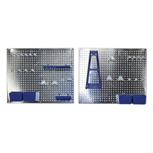[S01102] Siegen Wall Storage Pegboard Set 34pc