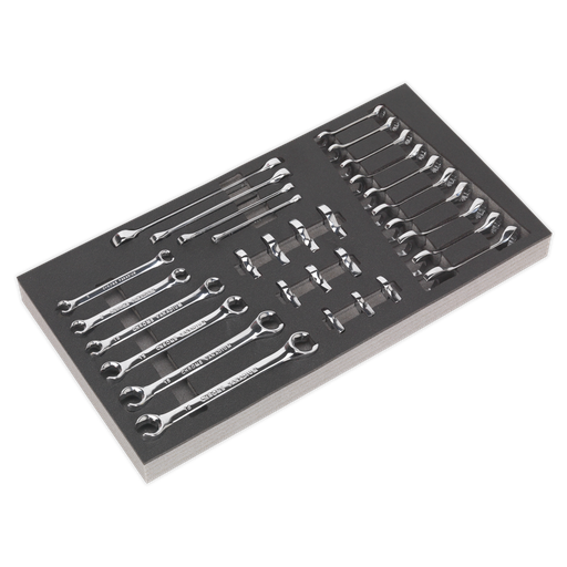 [S01125] Siegen Specialised Spanner Set with Tool Tray 30pc