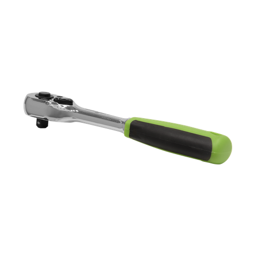 [S01200] Siegen Pear-Head Ratchet Wrench with Flip Reverse 1/4"Sq Drive