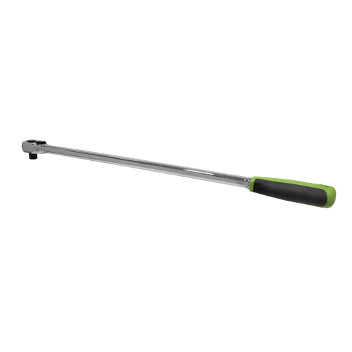 [S01207] Siegen Extra-Long Pear-Head Ratchet Wrench with Flip Reverse 1/2"Sq Drive