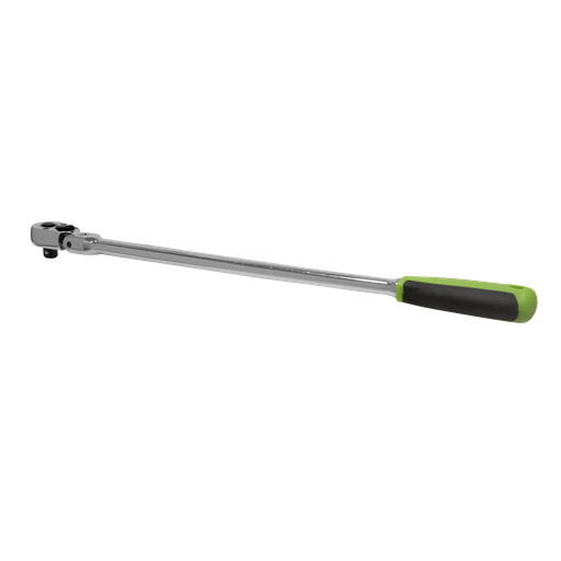 [S01208] Siegen Extra-Long Flexi-Head Ratchet Wrench with Flip Reverse 3/8"Sq Drive