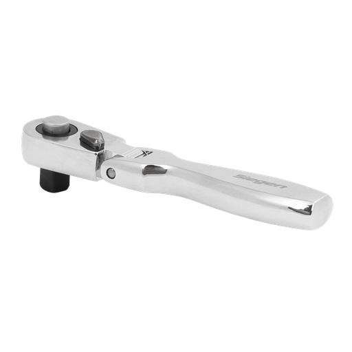 [S01254] Siegen Micro Flexi-Head Ratchet Wrench 1/4"Sq Drive