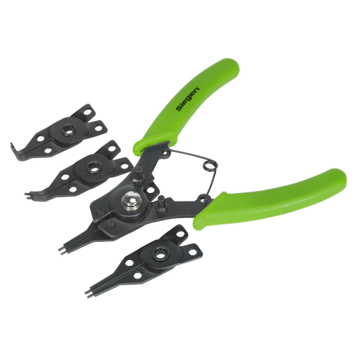 [S0457] Siegen Internal/External Circlip Pliers Set