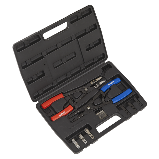 [S0553] Siegen Internal/External Circlip Pliers Set 265mm