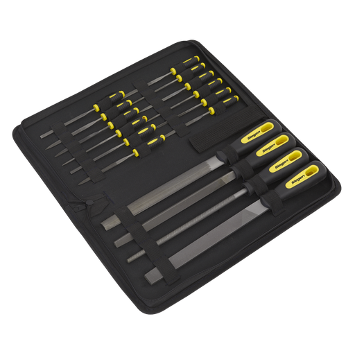 [S05781] Siegen Engineer's & Needle File Set 16pc