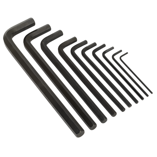 [S0639] Siegen Jumbo Hex Key Set 10pc
