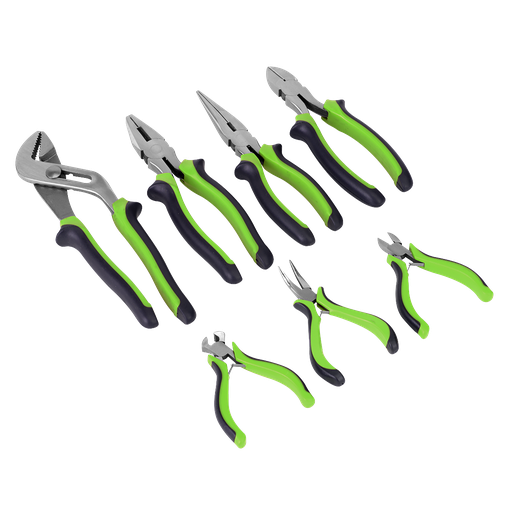 [S0757] Siegen Comfort Grip Pliers Set 7pc