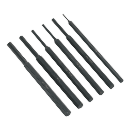 [S0800] Siegen Parallel Pin Punch Set 6pc